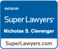Logo Recognizing Peterson & Associates, P. C.'s affiliation with Super Lawyers